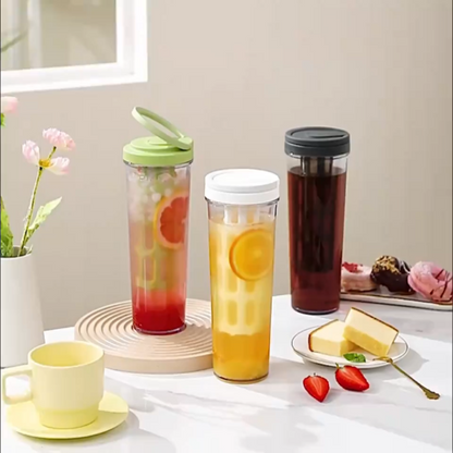 Coffee Hot And Cold Resistant Scented Tea Household Water Bottle Belt Handle Outdoor