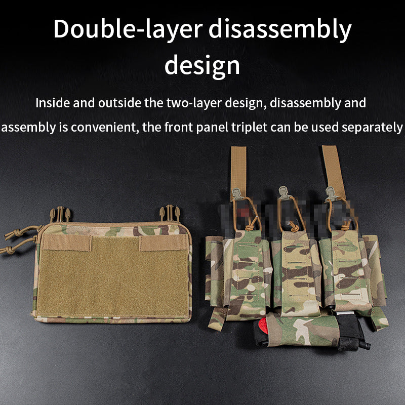 5.56mm Triple Function Package Double Layer Detachable