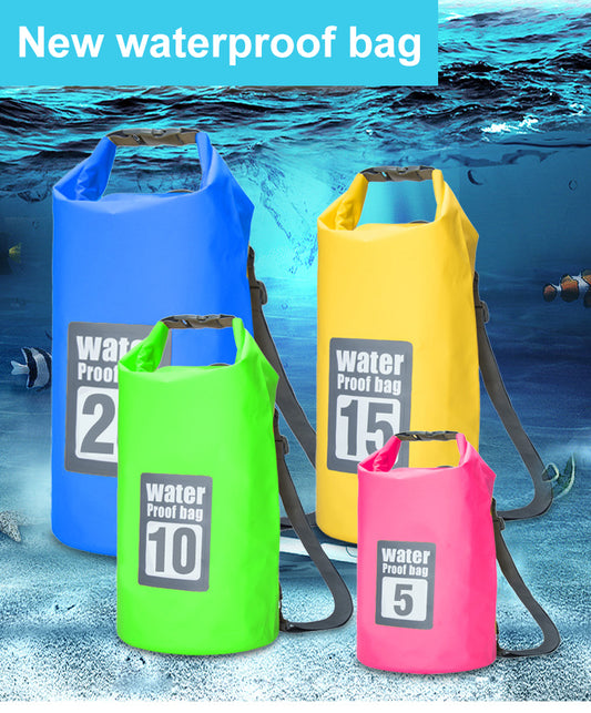 5L/10L/15L/20L/30L  Outdoor Sport PVC Waterproof Storage Dry For Canoe Kayak Rafting Swimming Travel Kit Sack Backpack