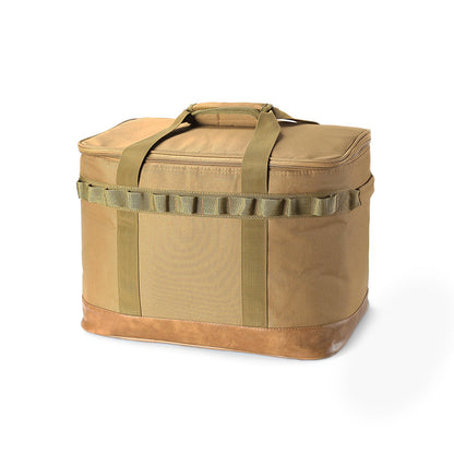 Outdoor Handbox Anti-Collision Storage Box Camping Waterproof Debris Tableware and Kitchen Utensils Storage