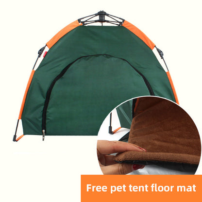 Outdoor Pet Tent Automatic Foldable Cat House Dog Kennel Rain Proof and Sun Proof Portable Pet Kennel Vehicle Mounted Dog Tent