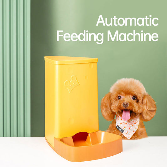Automatic Cat Feeder Pet Cat Food Dispenser Bowl and Bowl Supplies Integrated Cat Feeding Device
